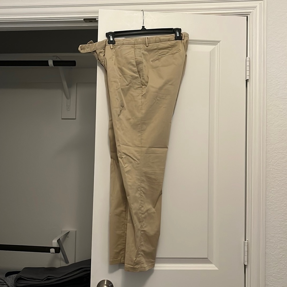 Tan Boglioli pants
